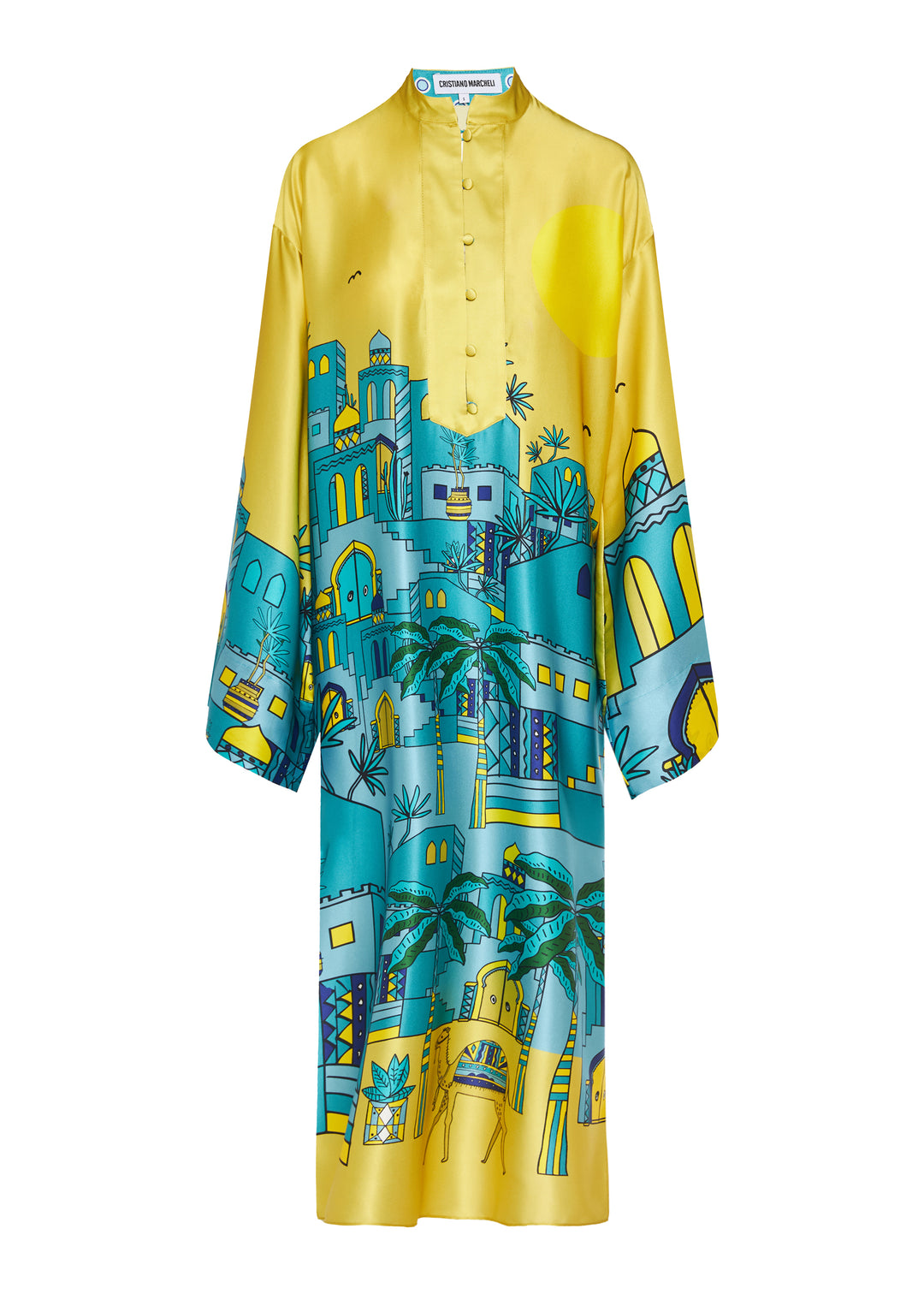 FIORENZA KAFTAN DRESS 'DAY IN MOROCCO' CRISTIANO MARCHELI EXCLUSIVE